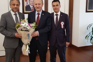 Fatih Belediyesinin Yeni Başkanını Ziyaret